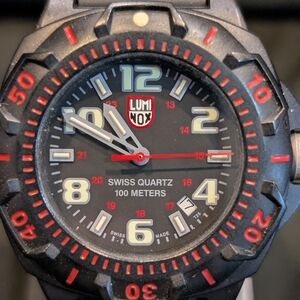 Luminox Sentry 0200 Series 43mm Black Composite Case with Black Silicone Band